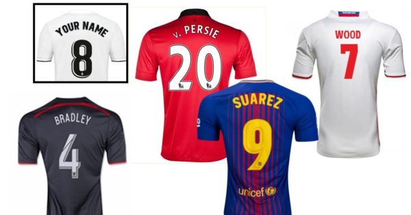 Football Shirt Printing Durham