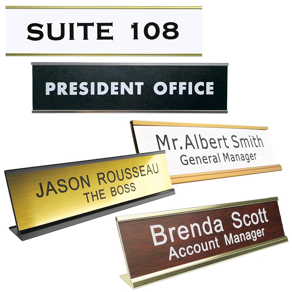 Nameplates Printing Durham